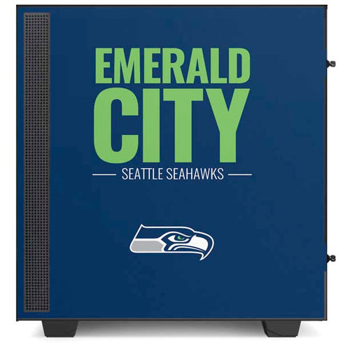NFL Seattle Seahawks Team Motto NZXT H510 Compact ATX Mid-Tower Case Skin