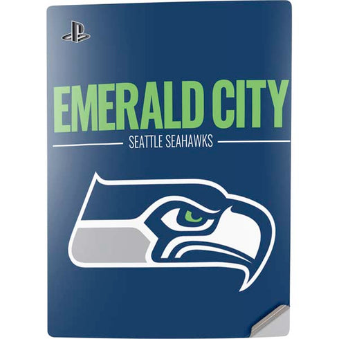 NFL Seattle Seahawks Team Motto PS5 Digital Edition Console Skin