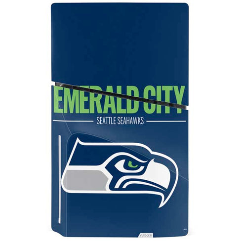 NFL Seattle Seahawks Team Motto PS5 Slim Disk Console Skin