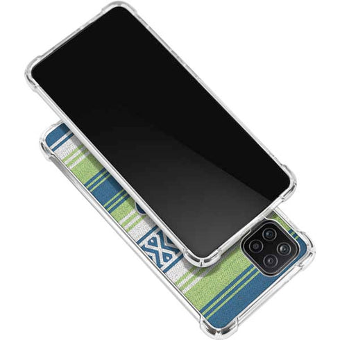 NFL Seattle Seahawks Trailblazer Galaxy A12 Clear Case