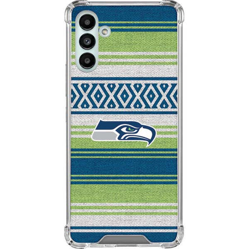 NFL Seattle Seahawks Trailblazer Galaxy A13 5G Clear Case