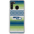 NFL Seattle Seahawks Trailblazer Galaxy A21 Clear Case