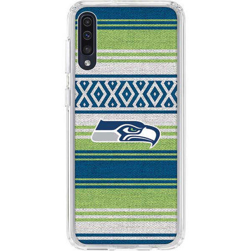 NFL Seattle Seahawks Trailblazer Galaxy A50 Clear Case