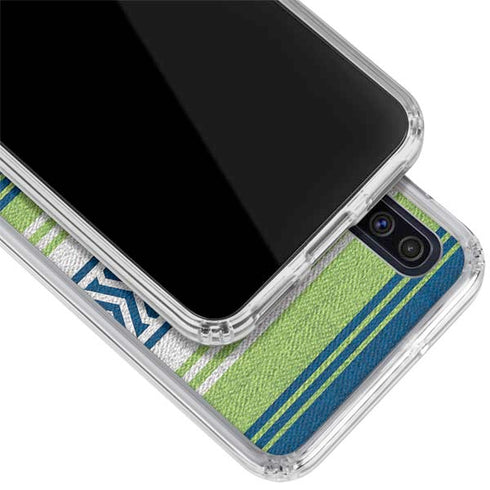 NFL Seattle Seahawks Trailblazer Galaxy A50 Clear Case