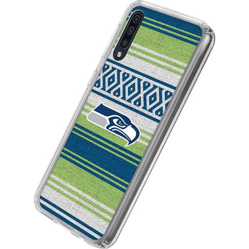 NFL Seattle Seahawks Trailblazer Galaxy A50 Clear Case