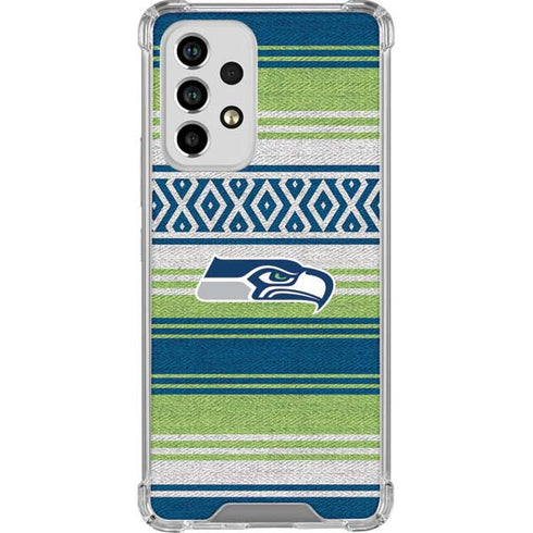 NFL Seattle Seahawks Trailblazer Galaxy A53 5G Clear Case
