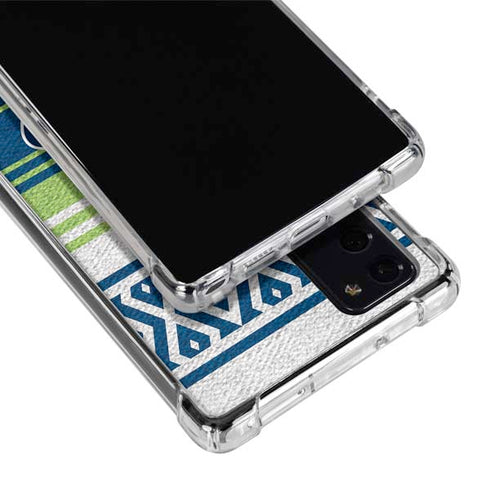 NFL Seattle Seahawks Trailblazer Galaxy Note20 5G Clear Case