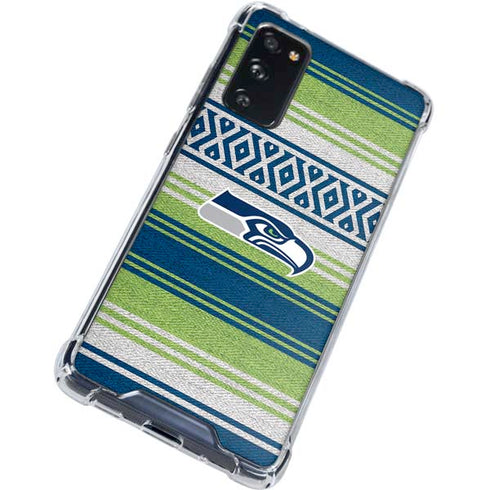 NFL Seattle Seahawks Trailblazer Galaxy S20 FE Clear Case