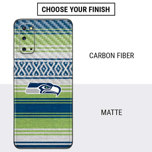 NFL Seattle Seahawks Trailblazer Galaxy S20 Skin