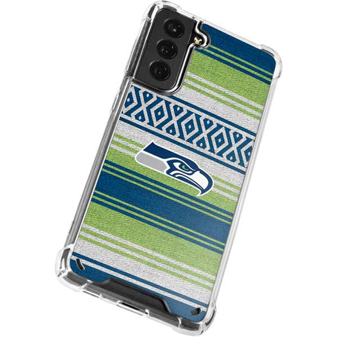 NFL Seattle Seahawks Trailblazer Galaxy S21 Plus 5G Clear Case