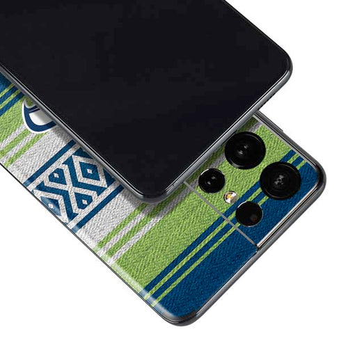 NFL Seattle Seahawks Trailblazer Galaxy S21 Ultra 5G Skin
