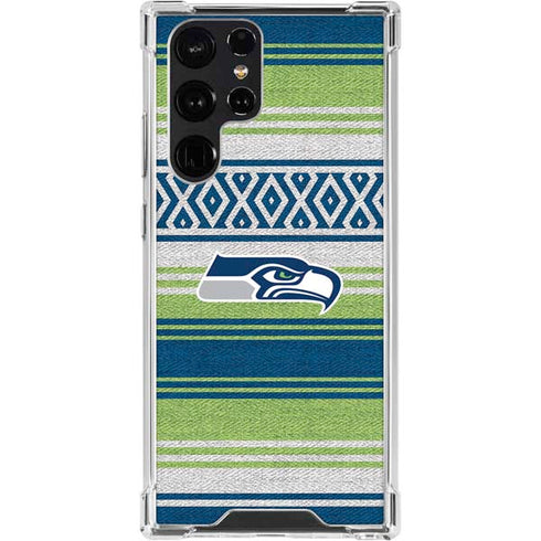 NFL Seattle Seahawks Trailblazer Galaxy S24 Ultra Clear Case