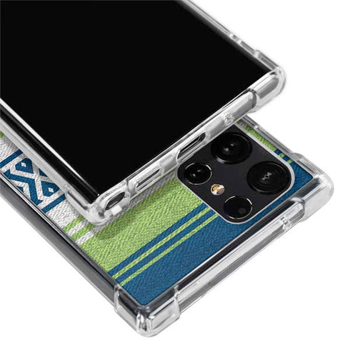NFL Seattle Seahawks Trailblazer Galaxy S24 Ultra Clear Case