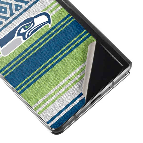 NFL Seattle Seahawks Trailblazer Galaxy Z Fold2 5G Skin