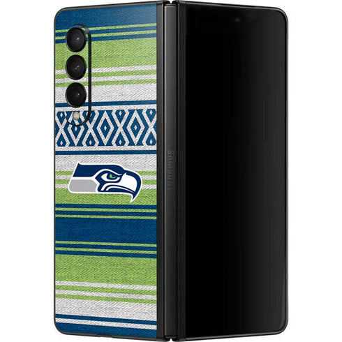 NFL Seattle Seahawks Trailblazer Galaxy Z Fold3 5G Skin