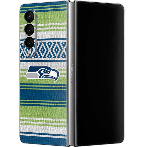 NFL Seattle Seahawks Trailblazer Galaxy Z Fold4 5G Skin