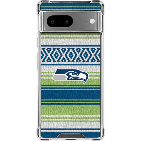 NFL Seattle Seahawks Trailblazer Google Pixel 8 Clear Case