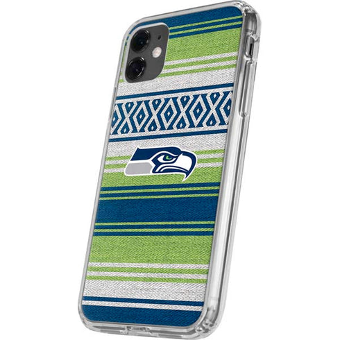 NFL Seattle Seahawks Trailblazer iPhone 11 Clear Case