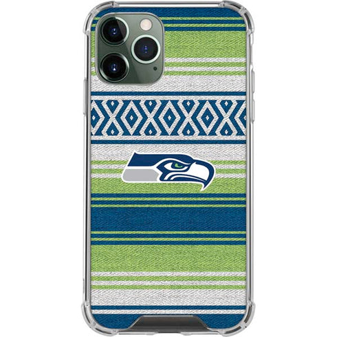 NFL Seattle Seahawks Trailblazer iPhone 11 Pro Max Clear Case