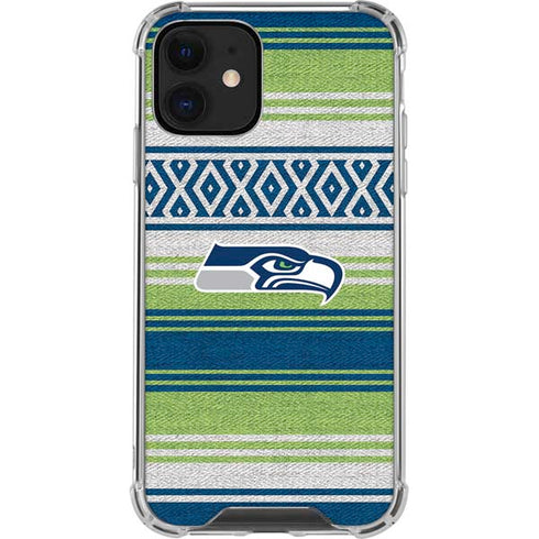 NFL Seattle Seahawks Trailblazer iPhone 12 Mini Clear Case