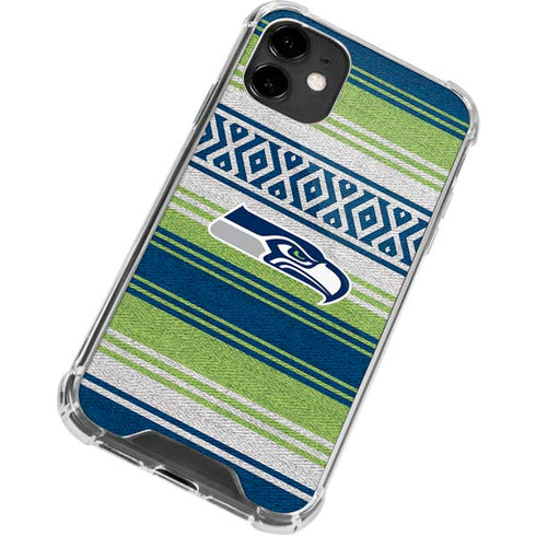 NFL Seattle Seahawks Trailblazer iPhone 12 Mini Clear Case