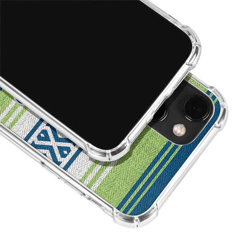 NFL Seattle Seahawks Trailblazer iPhone 13 Mini Clear Case