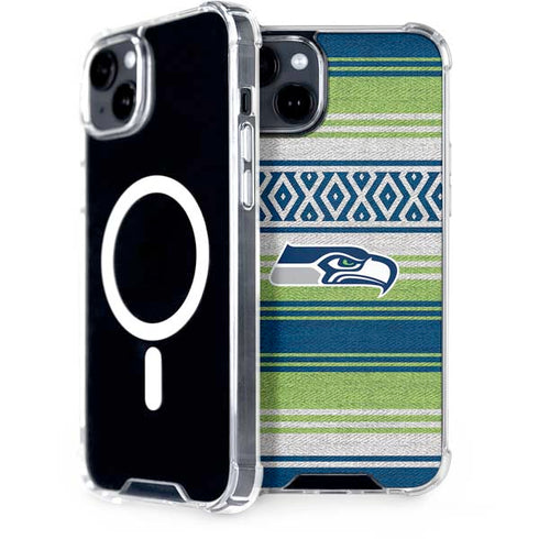 NFL Seattle Seahawks Trailblazer iPhone 15 Plus MagSafe Case