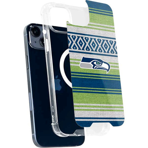 NFL Seattle Seahawks Trailblazer iPhone 15 Plus MagSafe Case