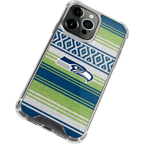 NFL Seattle Seahawks Trailblazer iPhone 15 Pro Clear Case