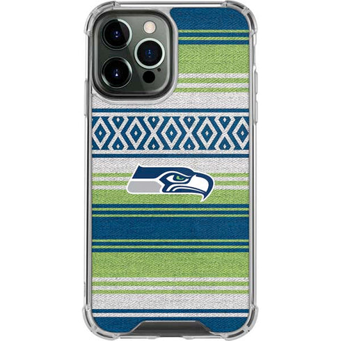 NFL Seattle Seahawks Trailblazer iPhone 15 Pro Max Clear Case