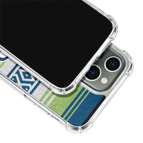 NFL Seattle Seahawks Trailblazer iPhone 15 Pro Max Clear Case