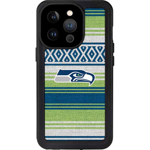 NFL Seattle Seahawks Trailblazer iPhone 14 Pro Waterproof Case
