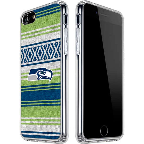 NFL Seattle Seahawks Trailblazer iPhone SE (2nd & 3rd Gen) Clear Case
