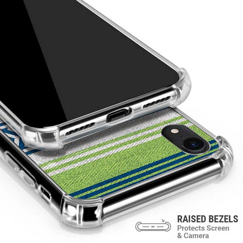 NFL Seattle Seahawks Trailblazer iPhone XR Clear Case
