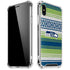 NFL Seattle Seahawks Trailblazer iPhone XS Max Clear Case