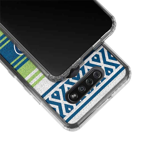 NFL Seattle Seahawks Trailblazer LG K51/Q51 Clear Case