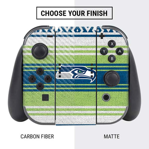 NFL Seattle Seahawks Trailblazer Nintendo Switch Bundle Skin
