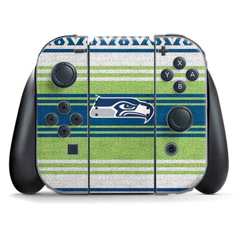 NFL Seattle Seahawks Trailblazer Nintendo Switch (2017-2021) Joy-Con Controller Skin