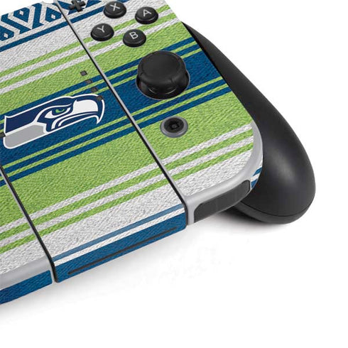 NFL Seattle Seahawks Trailblazer Nintendo Switch OLED (2021) Skin