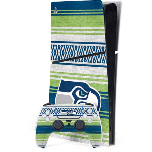 NFL Seattle Seahawks Trailblazer PS5 Slim Digital Edition Bundle Skin