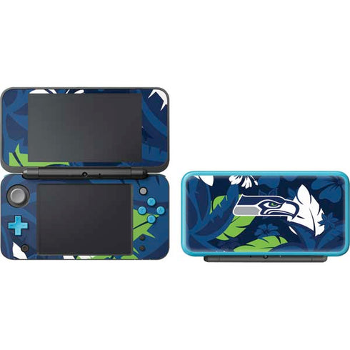 NFL Seattle Seahawks Tropical Print Nintendo 2DS XL (2017) Skin