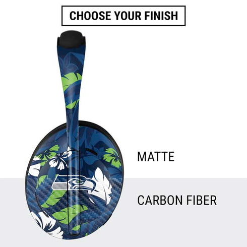 NFL Seattle Seahawks Tropical Print Bose Noise Cancelling Headphones 700 Skin