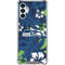 NFL Seattle Seahawks Tropical Print Galaxy A13 5G Clear Case