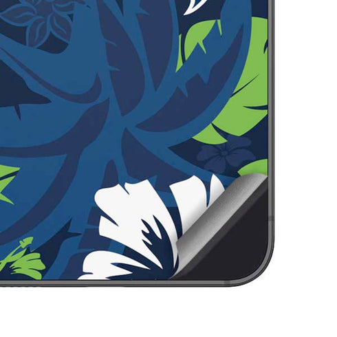 NFL Seattle Seahawks Tropical Print Galaxy A14 5G Skin