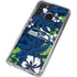 NFL Seattle Seahawks Tropical Print Galaxy A21 Clear Case