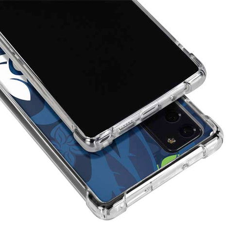 NFL Seattle Seahawks Tropical Print Galaxy Note20 5G Clear Case