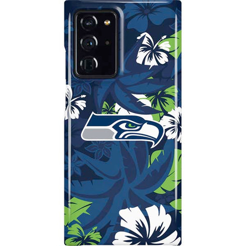 NFL Seattle Seahawks Tropical Print Galaxy Note20 Ultra 5G Lite Case