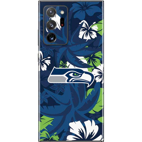 NFL Seattle Seahawks Tropical Print Galaxy Note20 Ultra 5G Skin