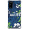 NFL Seattle Seahawks Tropical Print Galaxy S20 FE Clear Case