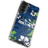 NFL Seattle Seahawks Tropical Print Galaxy S21 Plus 5G Clear Case